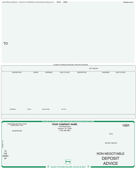 Macola 7 Laser Direct Deposit Check