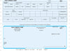 Peachtree Continuous Payroll Check (Boxed Headers in Stub)