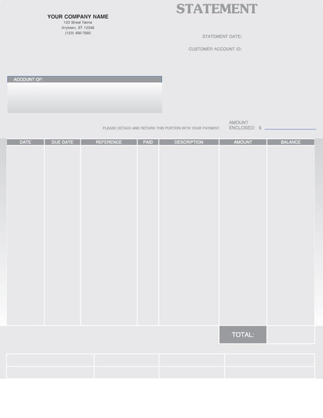 Peachtree Laser Statement (with due date) Form