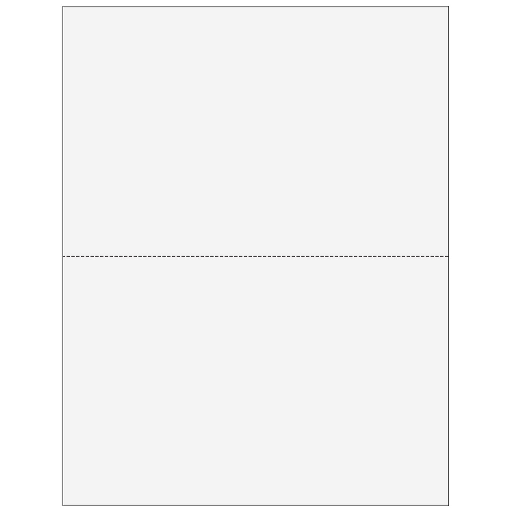 Blank W-2 Form (with Employee Instructions) 2 Forms Per Page