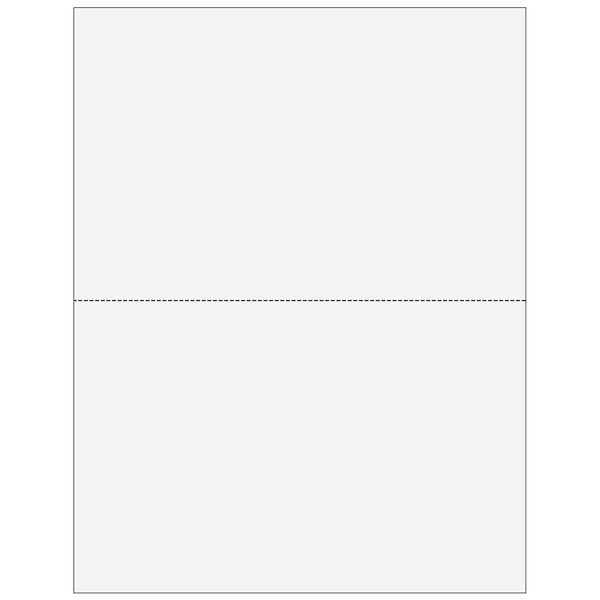 Blank W-2 Form (with Employee Instructions) 2 Forms Per Page
